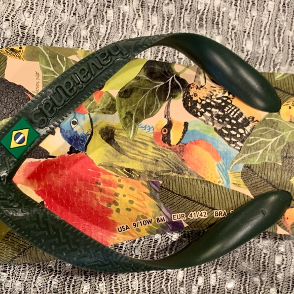 Havaianas x Farm Rio Tropical Birds
Print NWT - Women’s 9/10, Men 8 - Picture 6 of 8